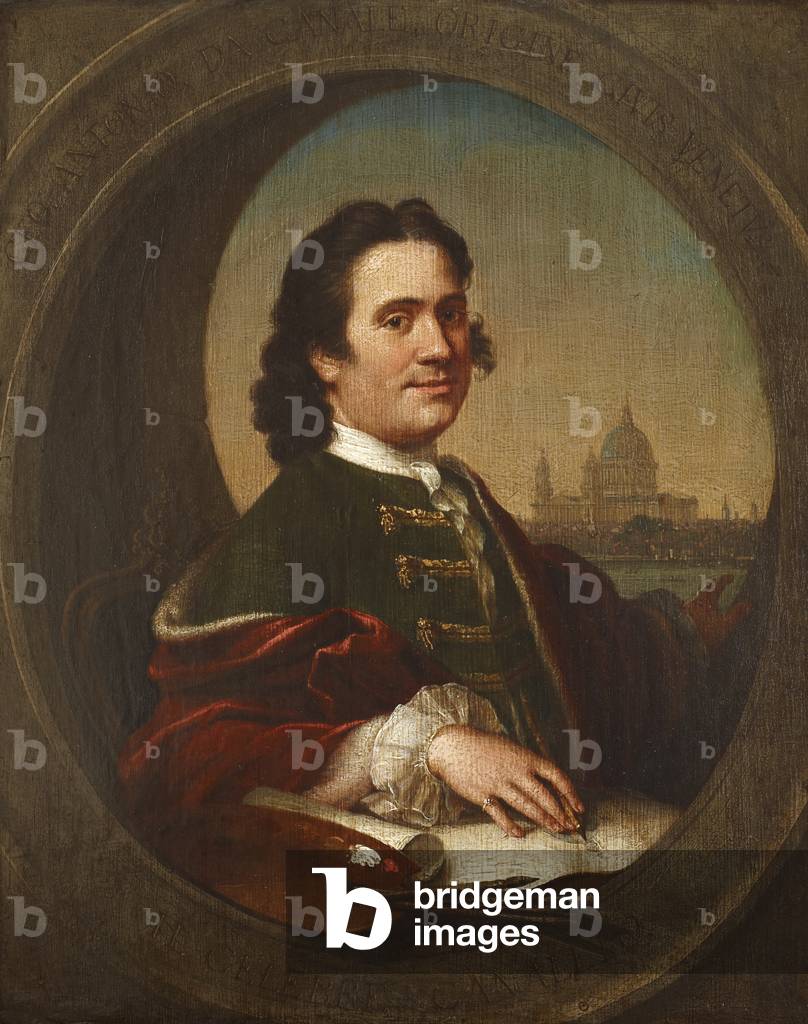 Supposed Self-portrait of Canaletto (Venice 1697 - Venice 1768)