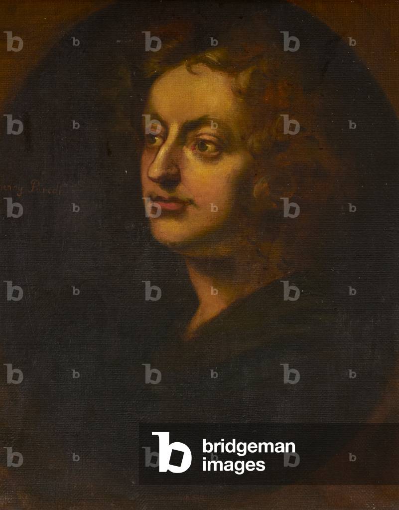 A unknown man (called Henry Purcell) (oil on canvas)