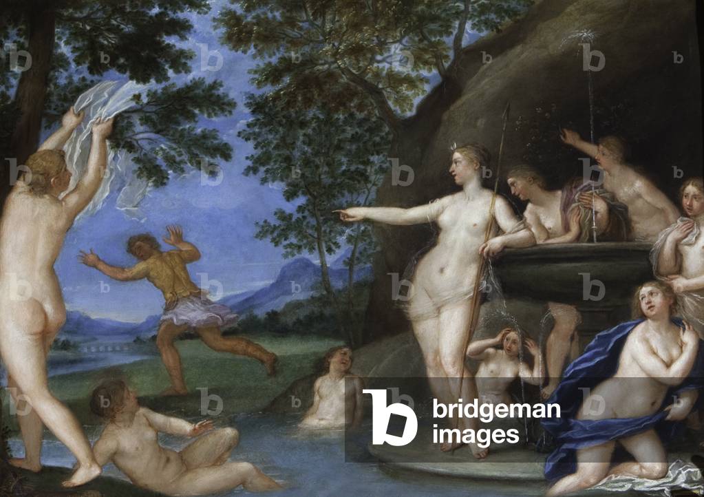 Actaeon fleeing from Diana and her Companions