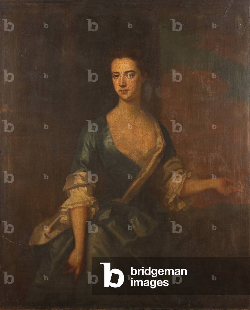 An Unknown Lady in Blue