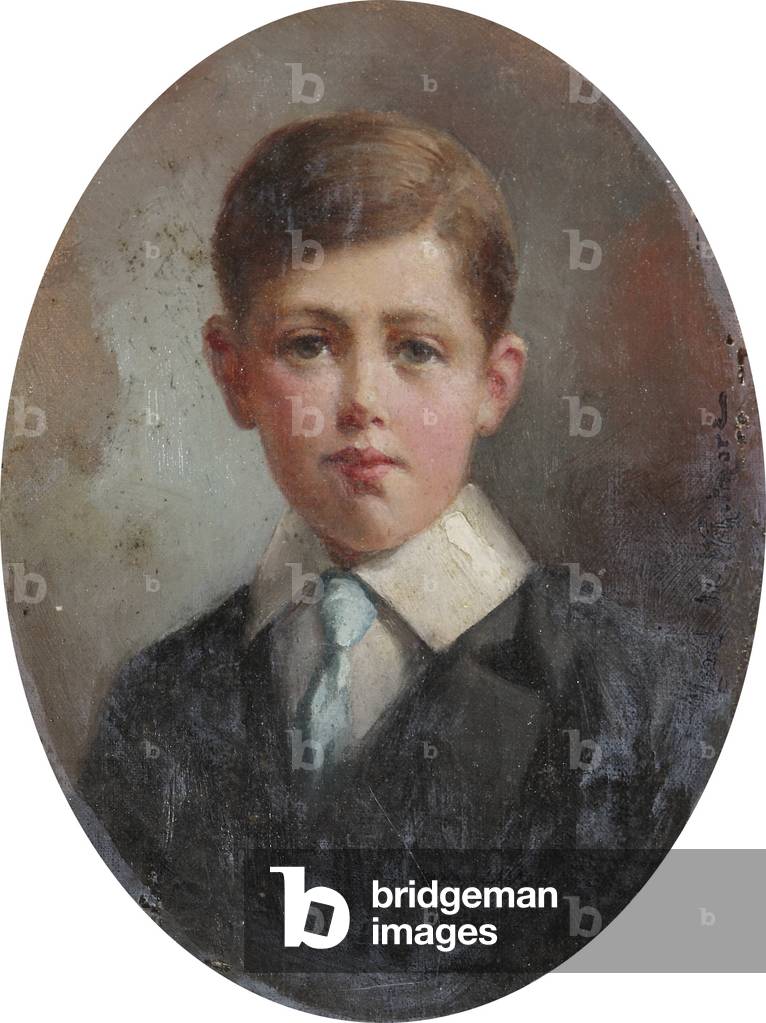 Geoffrey Charlton Wolryche-Whitmore, c.1890 (oil on canvas laid on to hardboard)