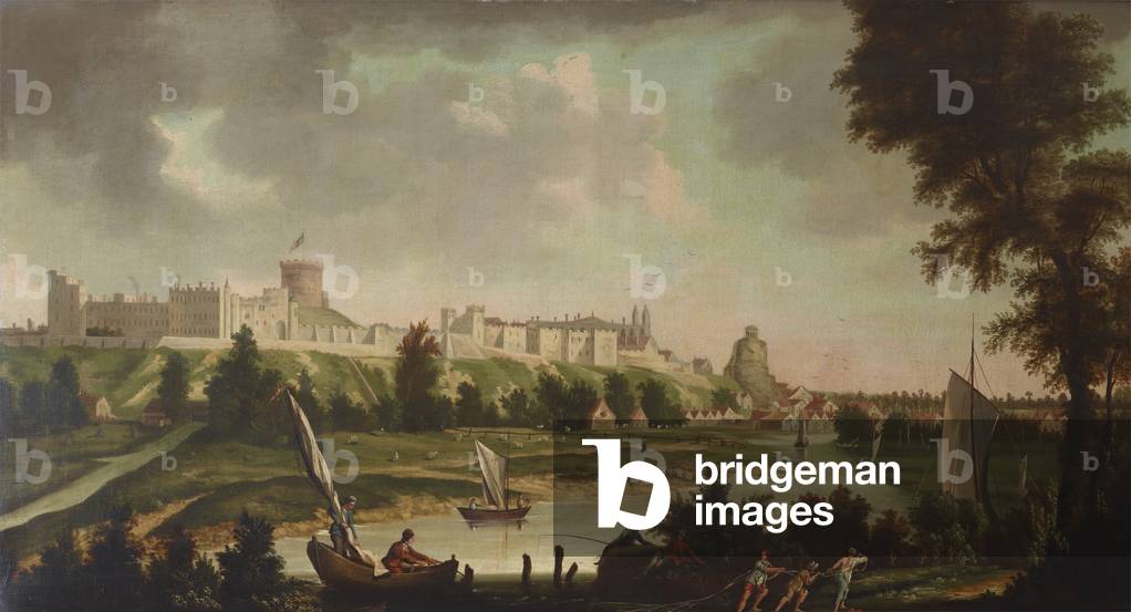 View of Windsor Castle from the River Thames