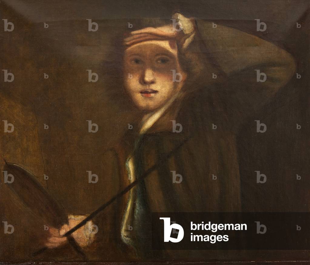 Self-portrait with a Palette (after Reynolds)