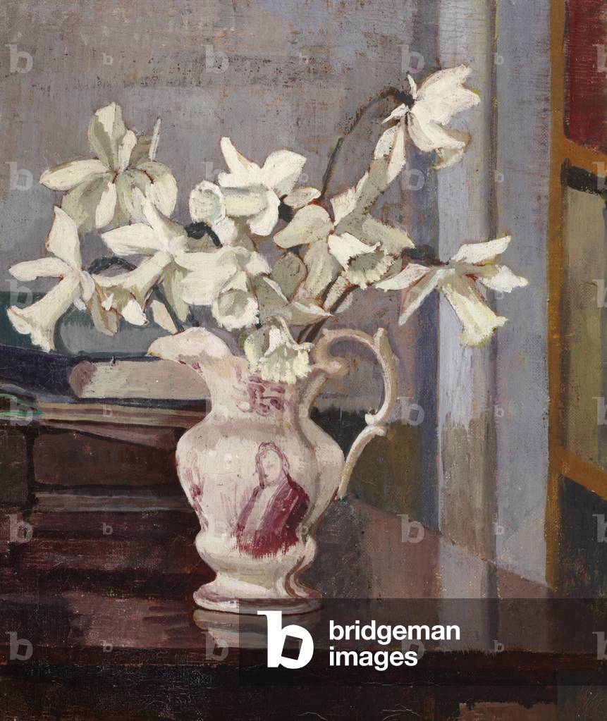 White Daffodils, c.1940-42 (oil on canvas)