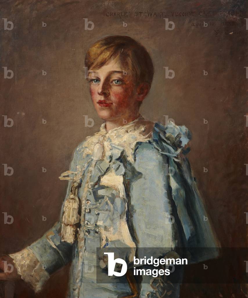Charles Stewart, Viscount Castlereagh, later 7th Marquess of Londonderry aged 10, 1888 (oil on canvas)