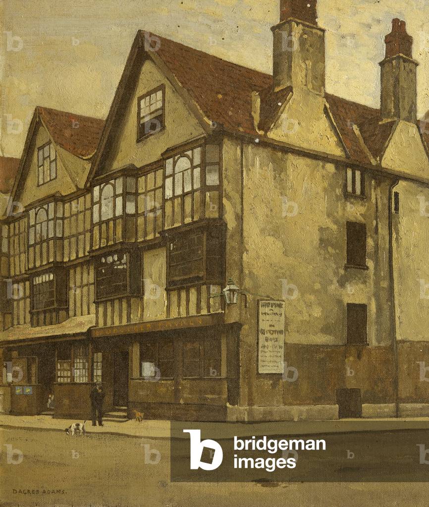 King Street, Bristol (oil on canvas)