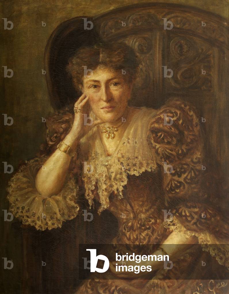 Harriet Alice Selwyn, Mrs William Gilchrist Clark-Maxwell (oil on canvas)