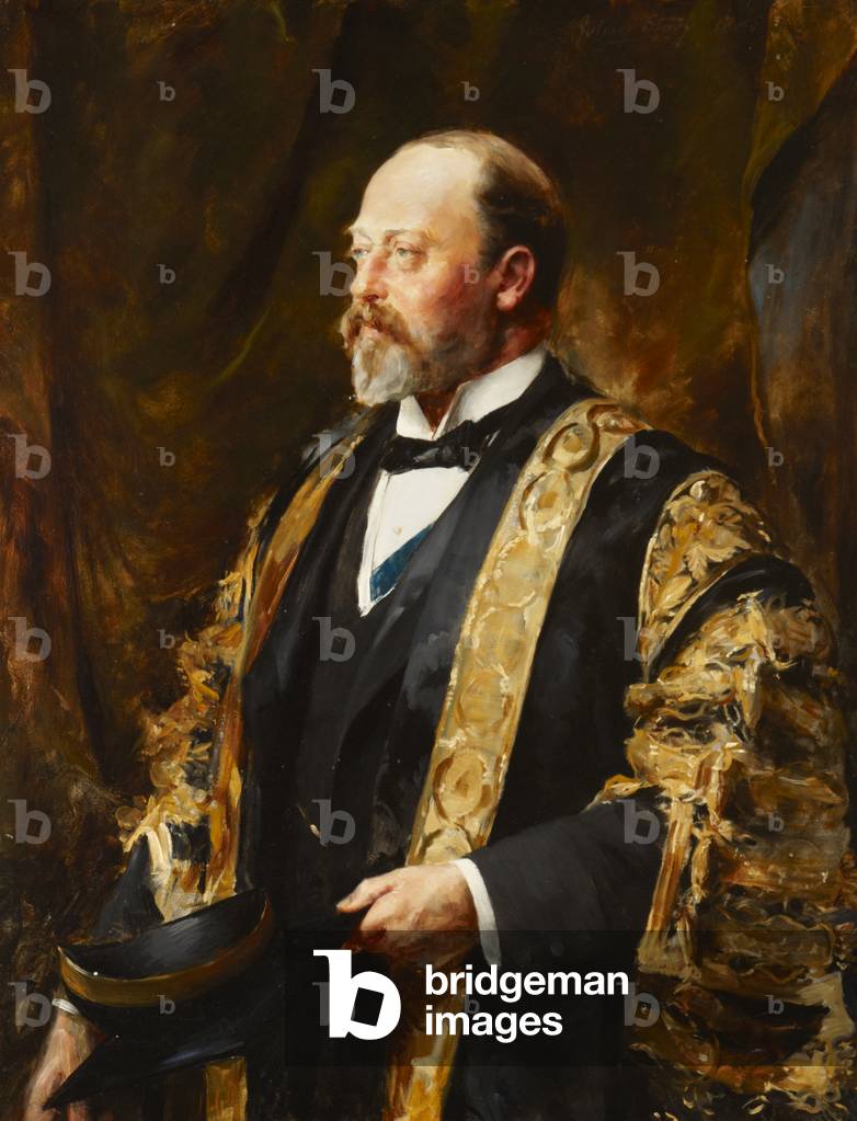 The Prince of Wales (later King Edward VII [18411910]) in the Robes of Chancellor of the University of Wales