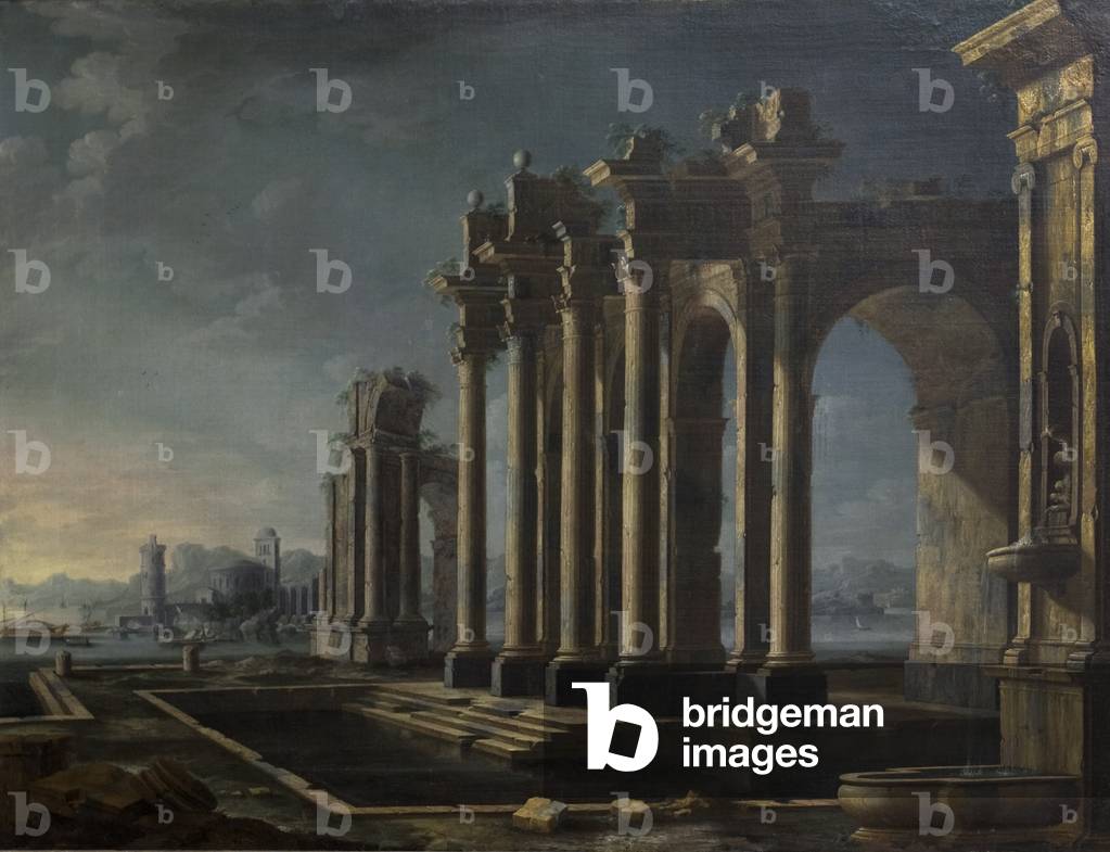 Architectural Ruins on the Coast