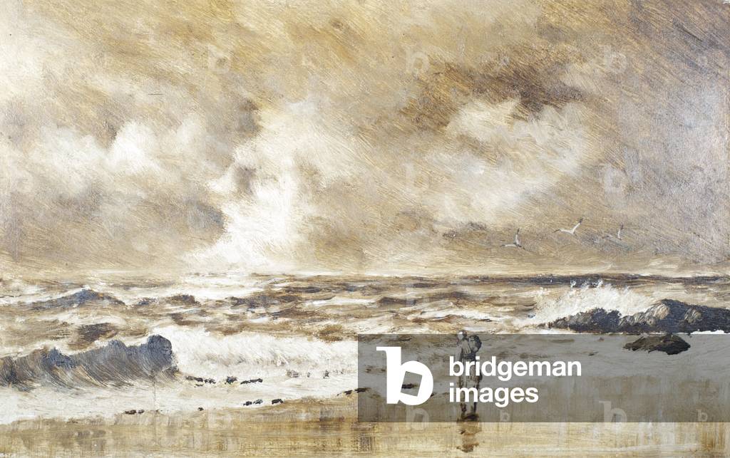 Seascape with Figure