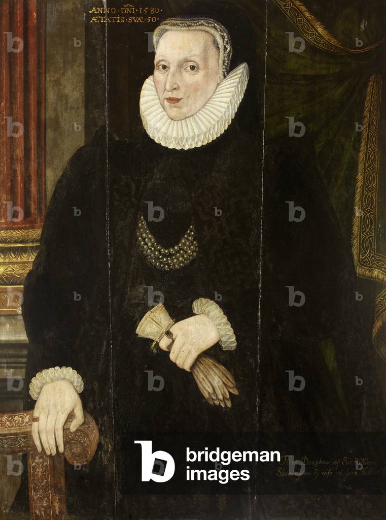 Portrait of a Lady, called Olive Sharington, but probably Grace Sharington, née Farrington, and previously Paget