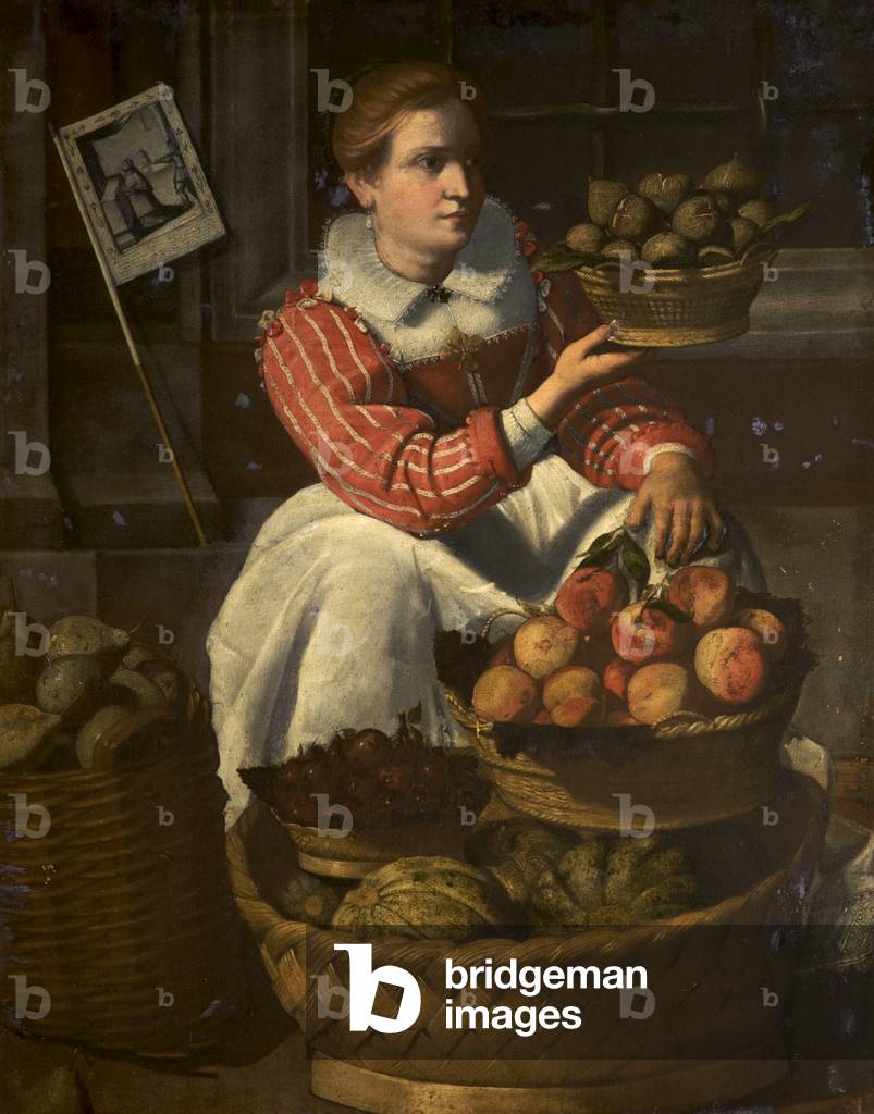 A Woman selling Fruit