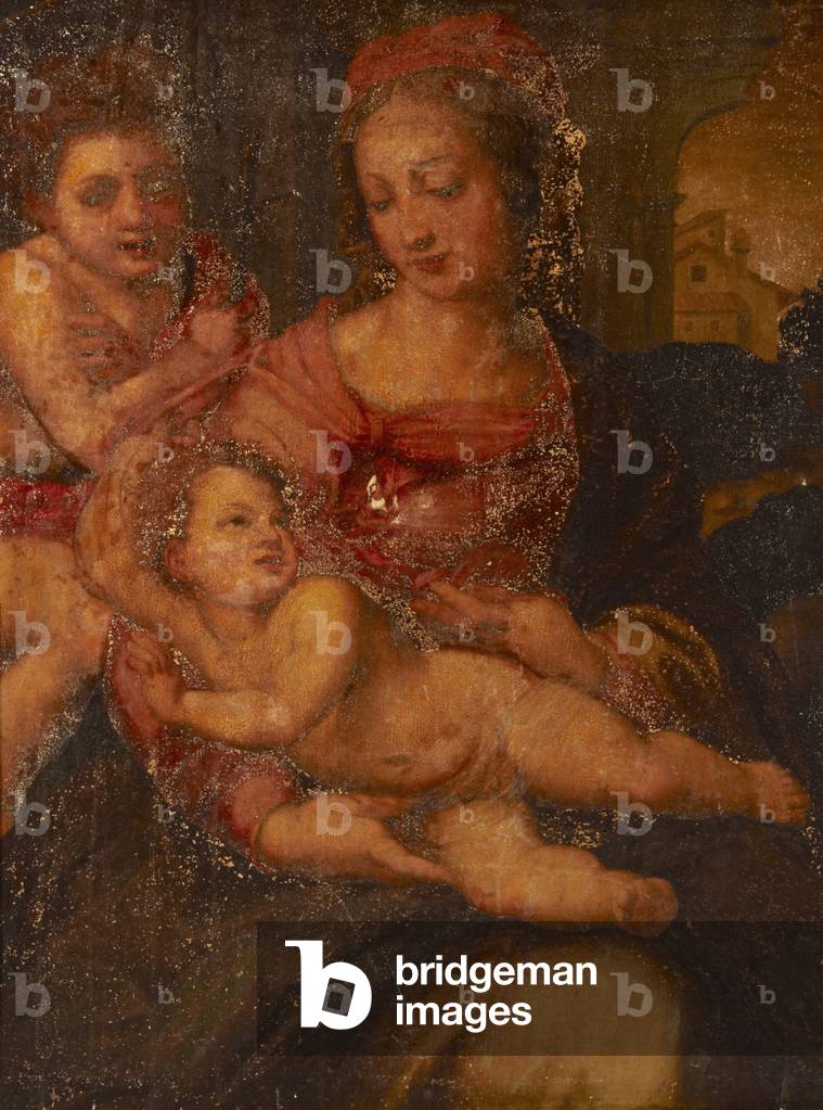 Madonna and Child and the Infant John the Baptist (The Bridgewater Madonna)