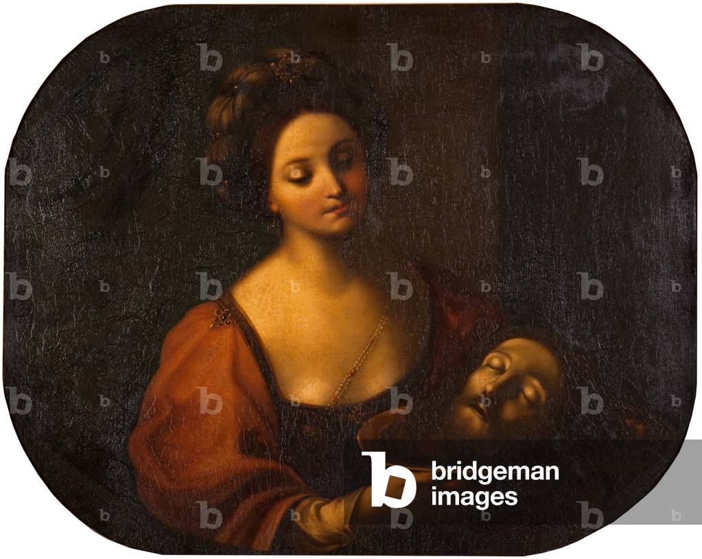 Salome with the Head of John the Bapist  (oil on canvas)