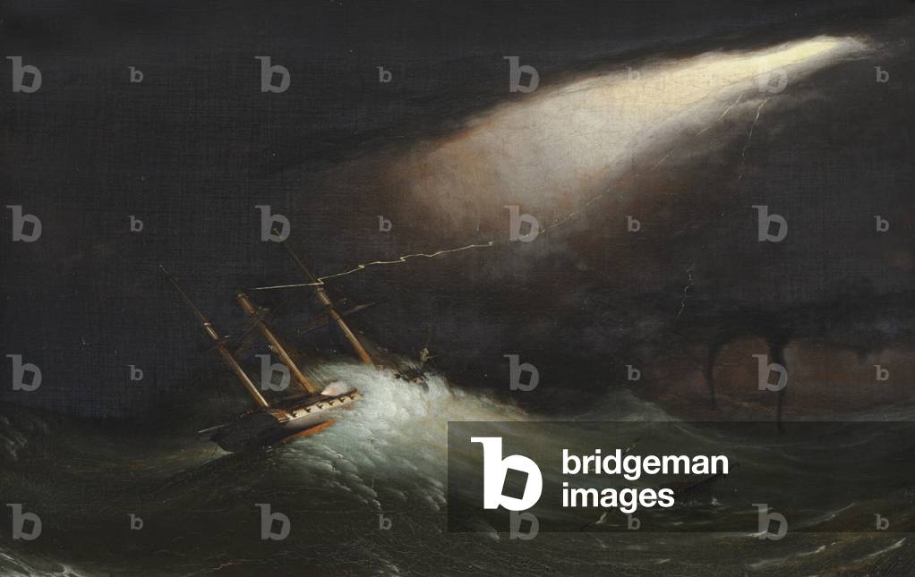 HMS Melpomene in Distress, 17th November, 1805