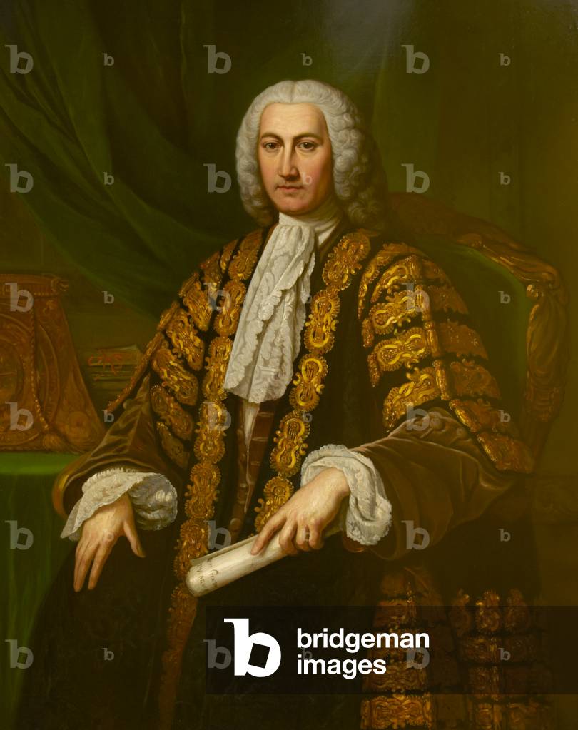 The Right Hon. Henry Bilson-Legge (1708-1764) as Chancellor of the Exchequer
