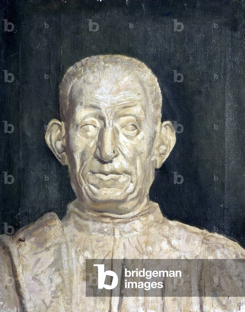 The Bust of Pietro Mellini (by Benedetto da Maiano), c.1940 (oil on canvas)