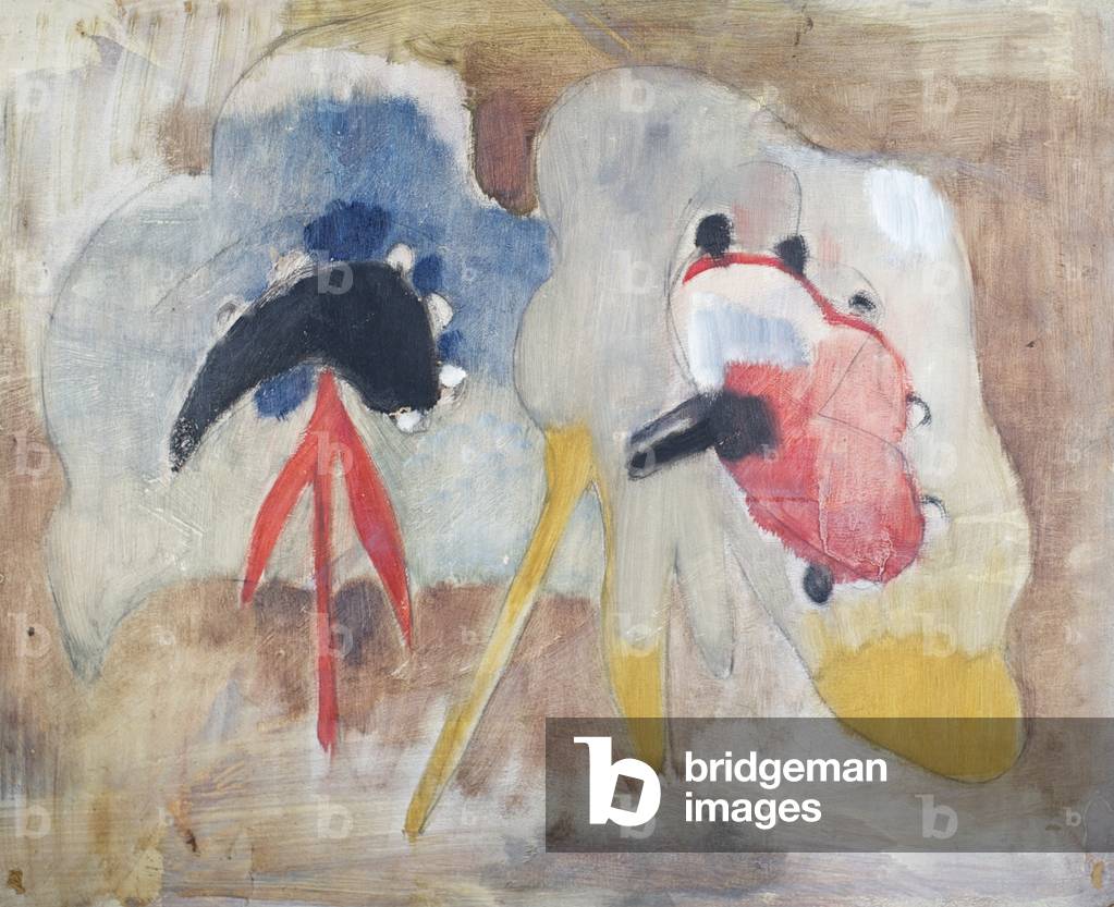 Abstract Shapes (oil on board)