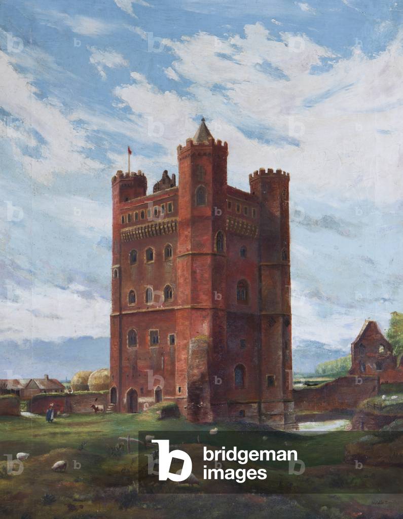 Tattershall Castle, Lincolnshire from the North-east