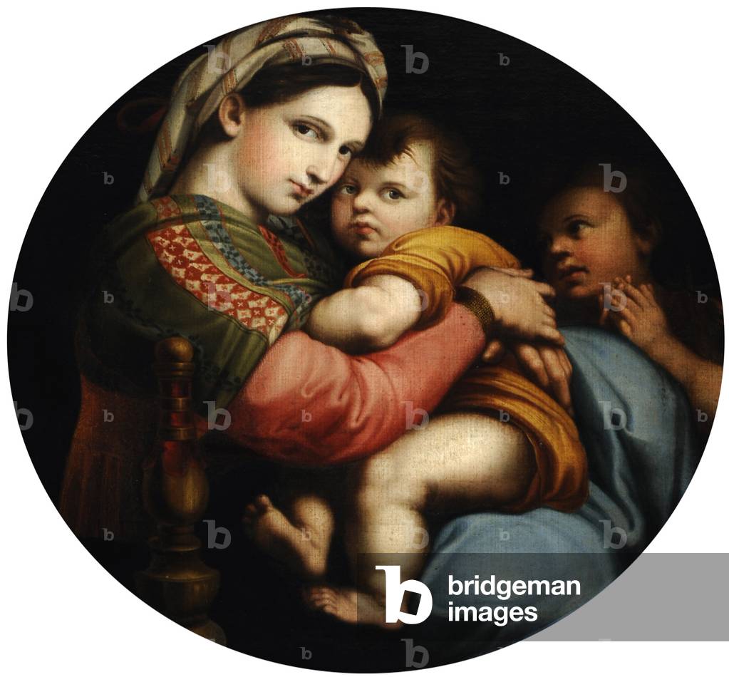 Madonna della sedia (after Raphael)