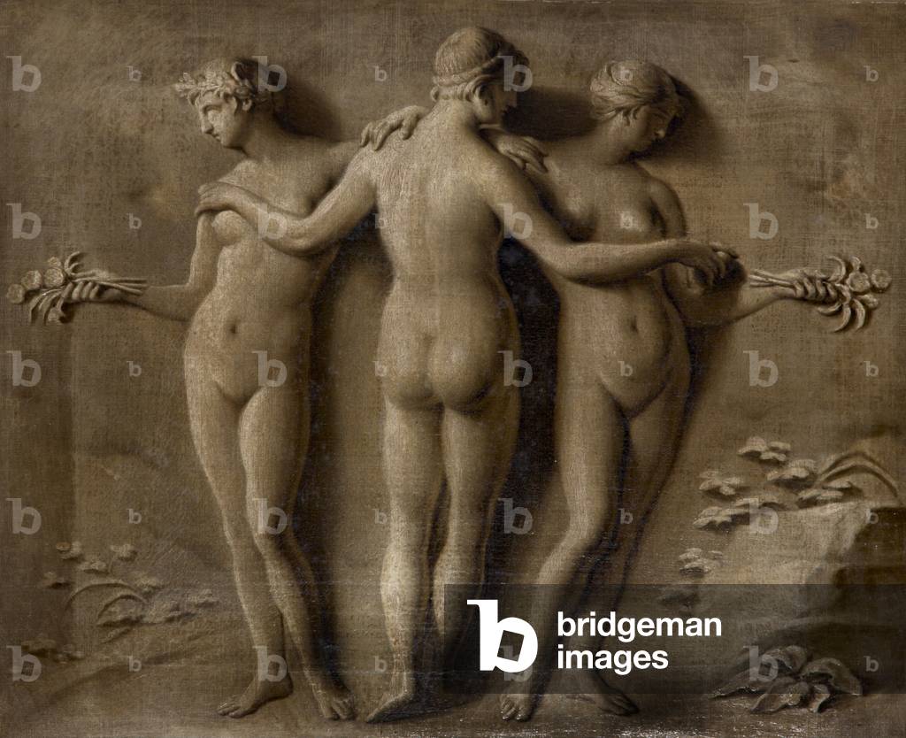 The Three Graces, c.1765 (oil on canvas)