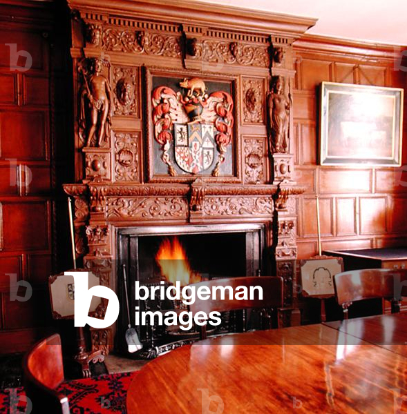 The Private Dining Room, Calke Abbey, Derbyshire (photo)