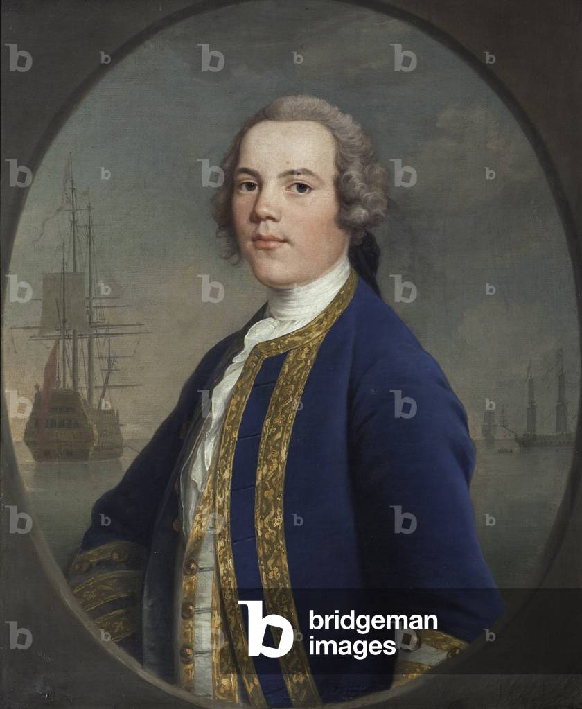 A Naval Officer, possibly Thomas Adams (d.1748)