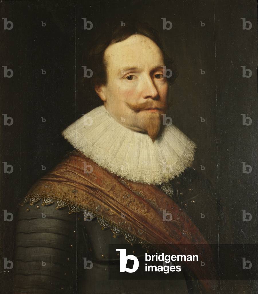 Colonel Sir James Croft, c.1620-1630 (oil on panel)