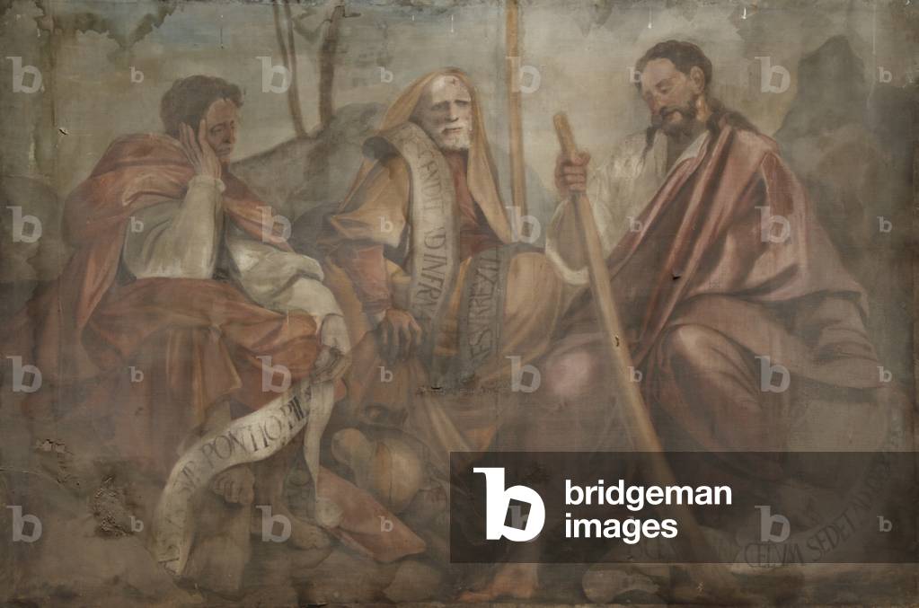 Christ with Saint Philip and Saint Peter