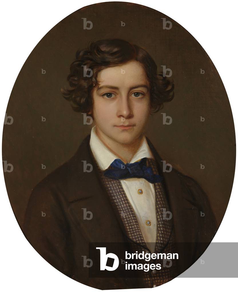 Sir Herbert George Denman Croft, 9th Bt, as a boy, 1855 (oil on canvas)