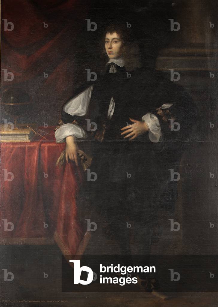 Possibly Sir Charles Yate as a young man, c.1664 (oil on canvas)