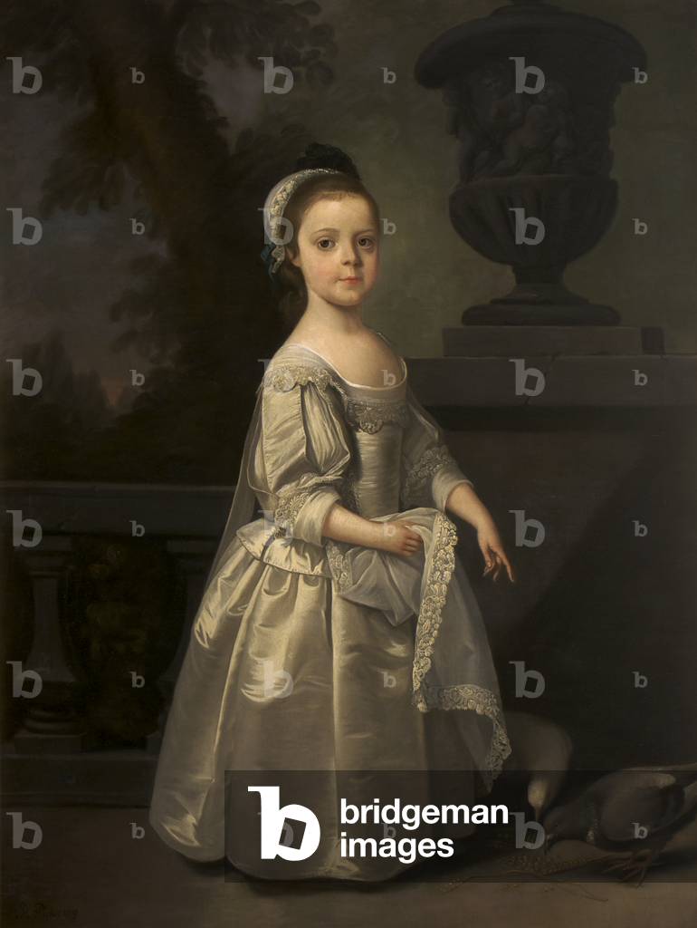 Frances Maria Fountayne, later Mrs William Tatton Egerton, as a Child