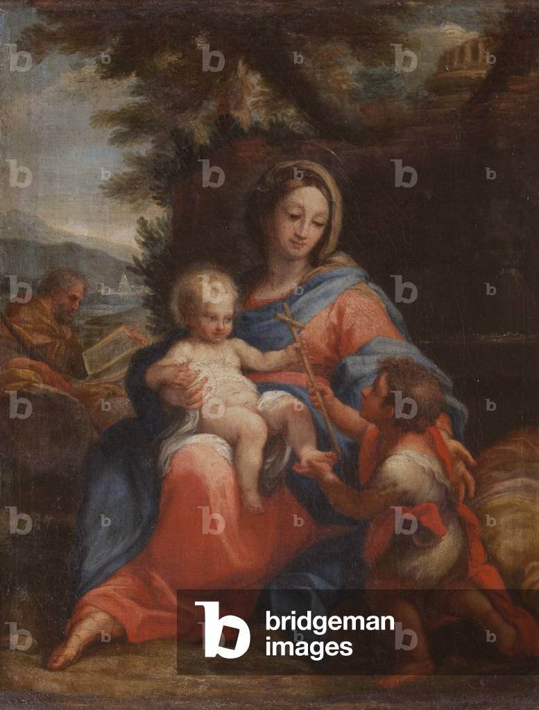 The Holy Family with St John the Baptist