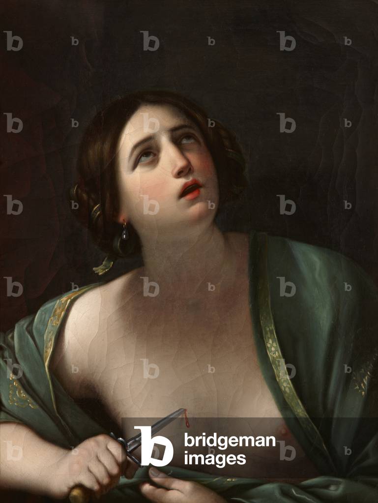 Lucretia (after Reni by A. Sasso and Son)