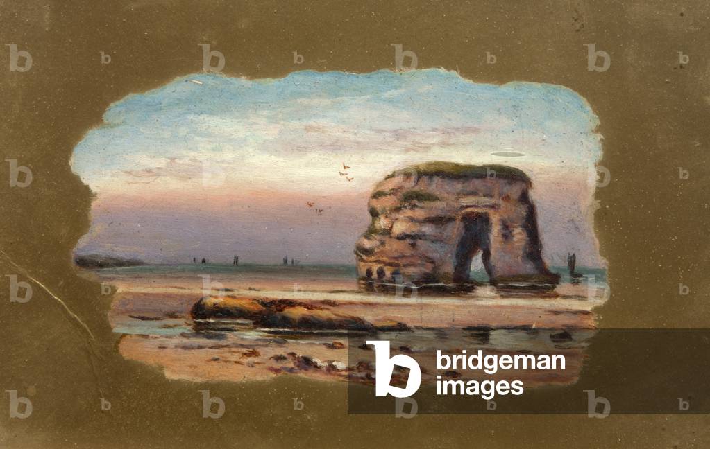 Coastal Scene, Marsden Rock (?)