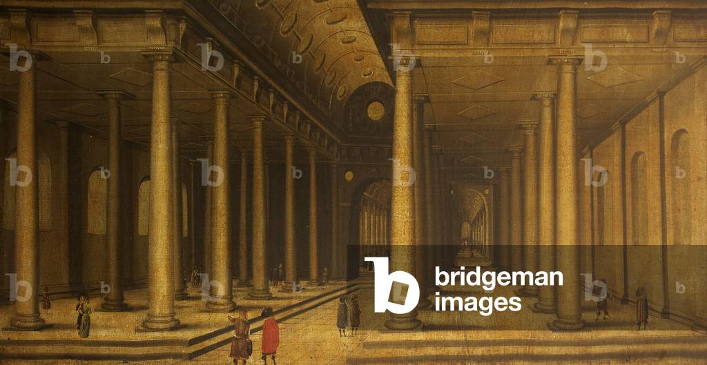Figures in an Architectural Capriccio