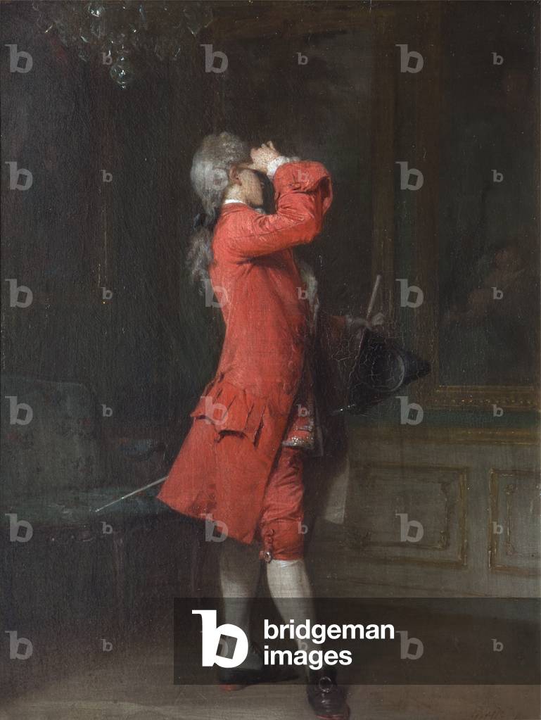 The Connoisseur (oil on board)