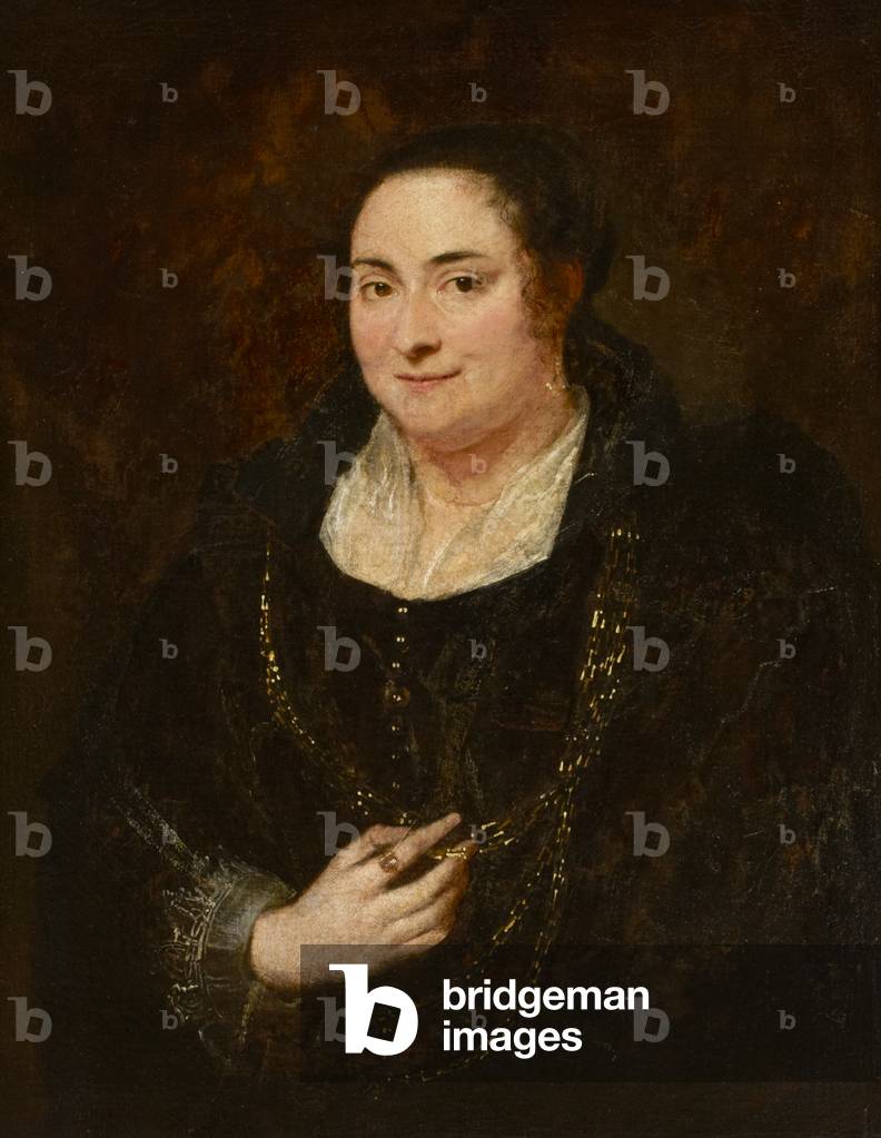 An Unknown Genoese Lady, 1622-28 (oil on canvas)