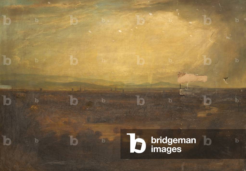 Landscape with an Industrial Town ('Manchester 100 Years Ago')