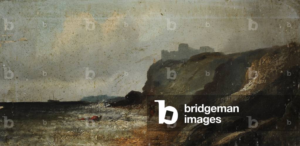 Coastal Scene with Castle