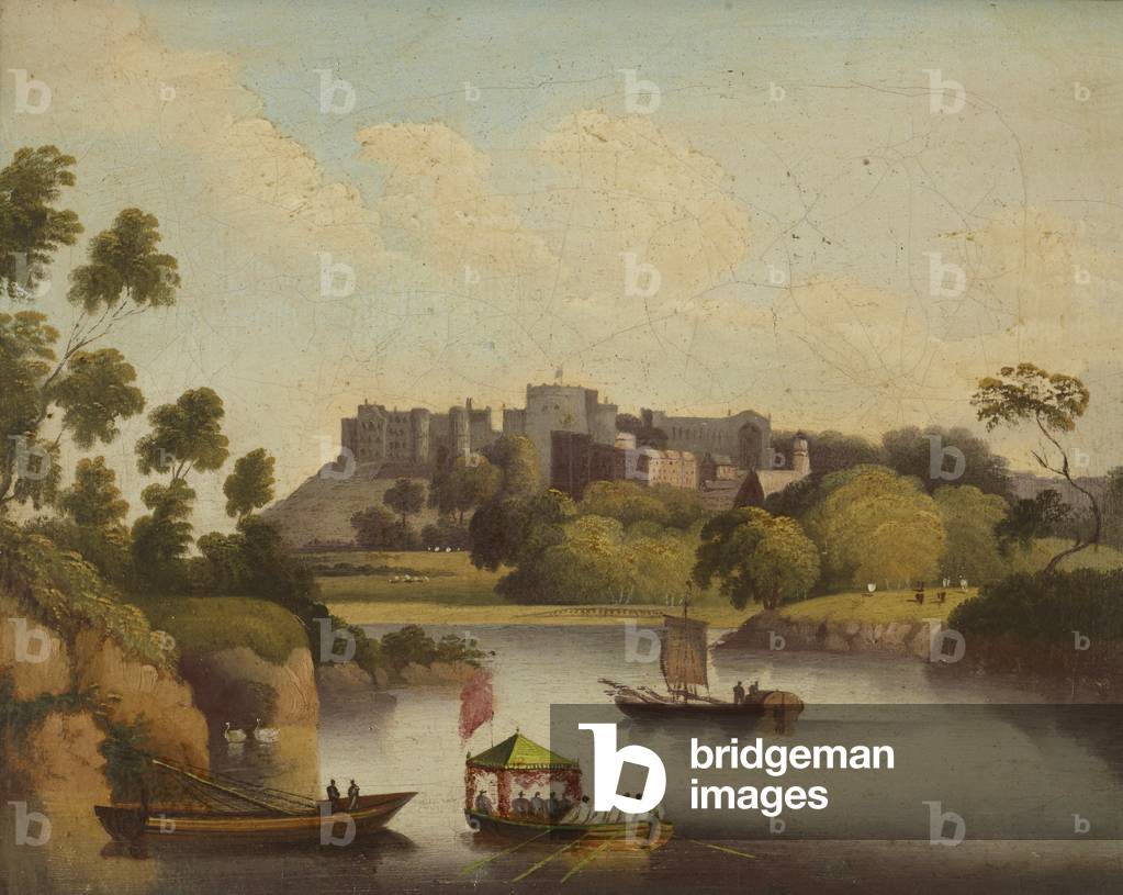View of Windsor from the River Thames