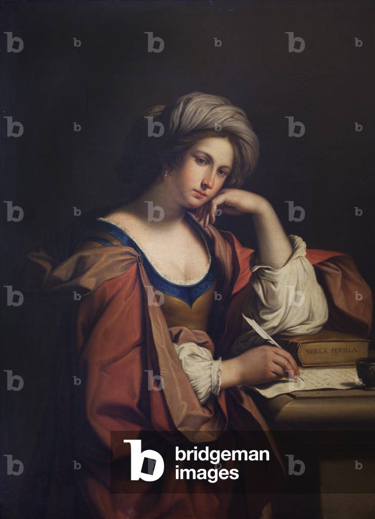 The Persian Sibyl (oil on canvas)