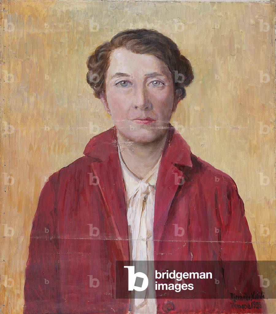 Gioconda Mary Hulton (1887-1940) (oil on canvas)