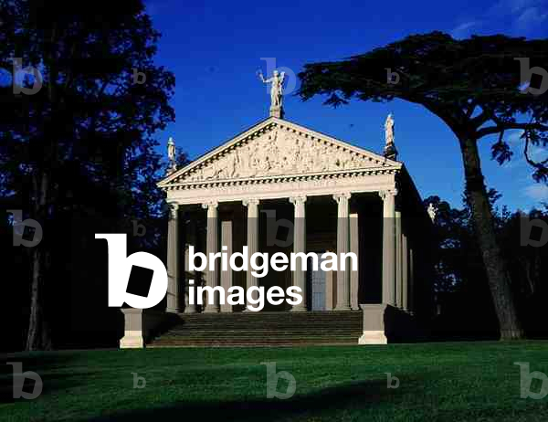 View of the Temple of Concord and Victory (photo)