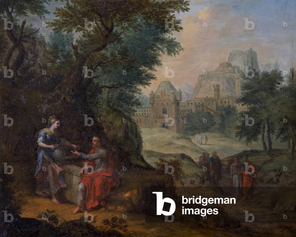 Landscape with Christ and the Woman of Samaria