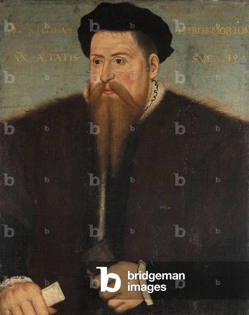 Sir Nicholas Throckmorton (1515-1571), aged 49