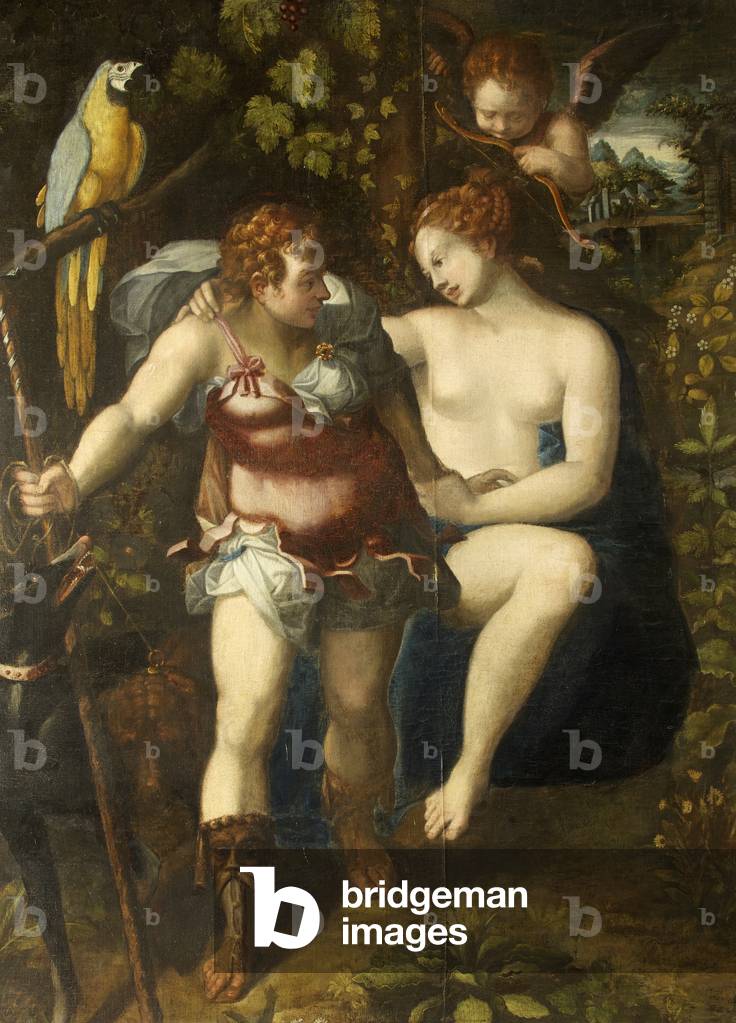 Venus and Adonis (after North Italian School)