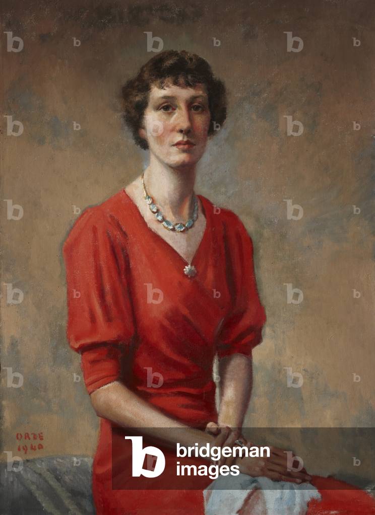Laura Ina Madeline Lenox-Conyngham, Mrs Robert Alexander, 1940 (oil on canvas)