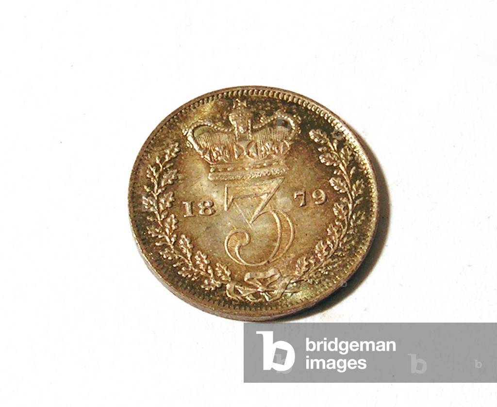 Maundy coin, 1879 (silver)