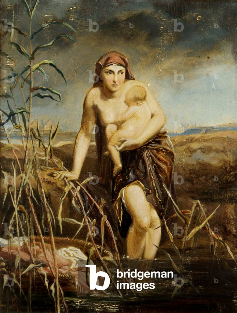 Moses with his Mother in the Bullrushes